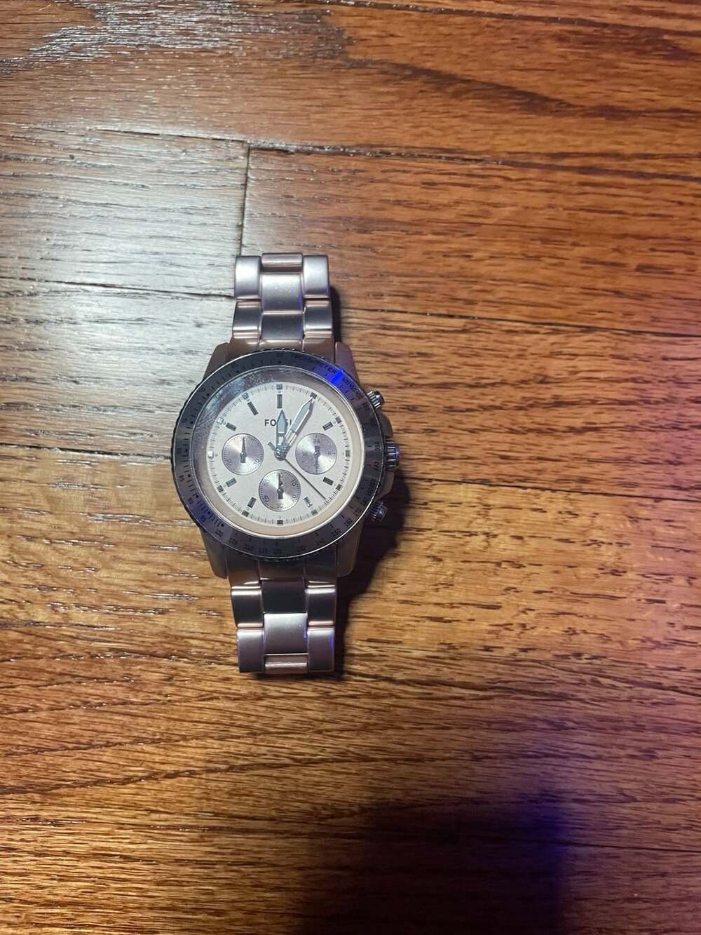 Fossil Stella Chronograph CH2707 Rose Gold Aluminum Watch